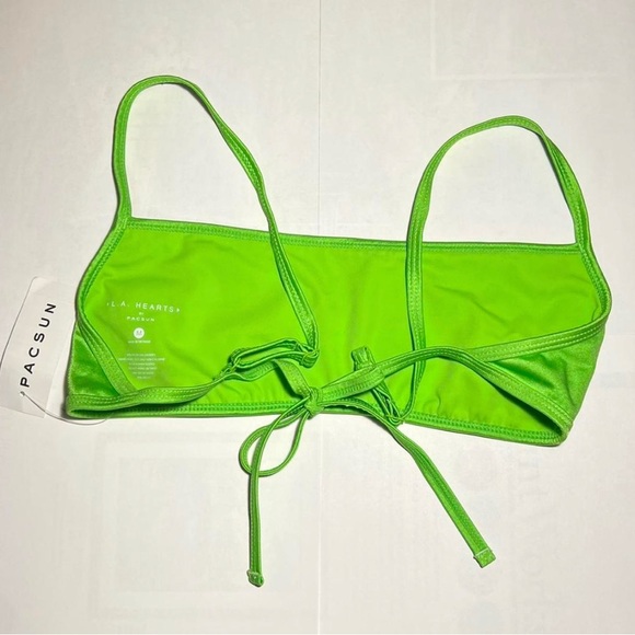 PacSun Swim Brand New Lime Green Bikini Top Poshmark